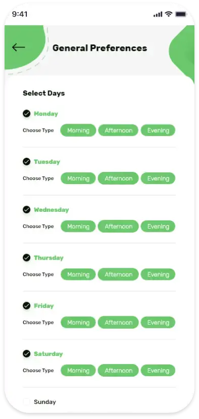 CoFit365 app screen