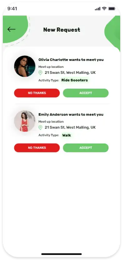 CoFit365 app screen