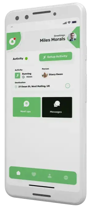 App screens