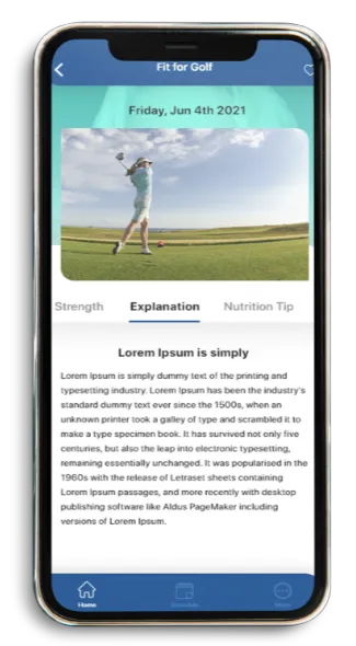App screen