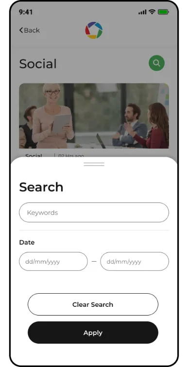 Social screen