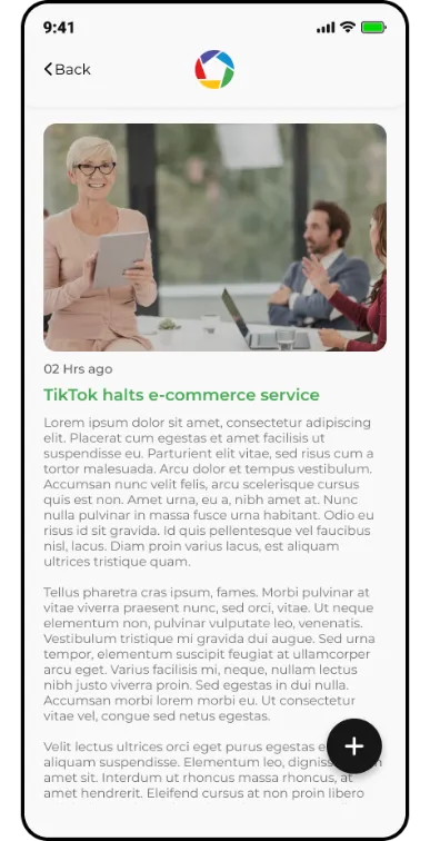 Social screen