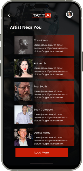 app screen