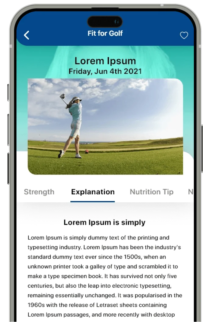 Fit For Golf