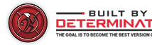 Built by determination logo